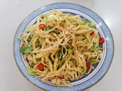Spicy chicken silk