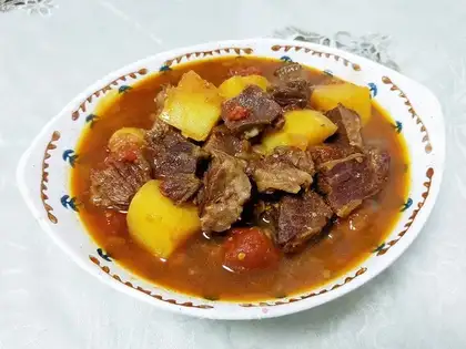 Tomato potato stew