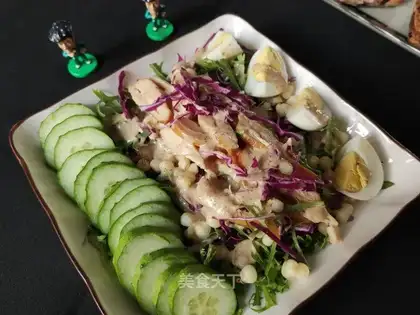 Chicken vegetable salad
