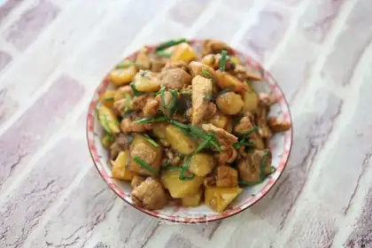 Powdered potatoes