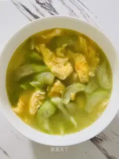 Smelt egg soup