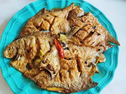 Red-burned flatfish