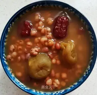 Red bean rice porridge