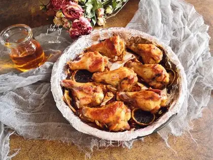 Lemon chicken wings