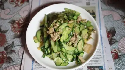 Meatloaf cucumber