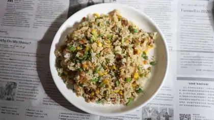 Bean-fruit corn pasta