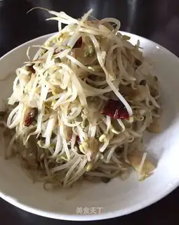 Spicy bean sprouts