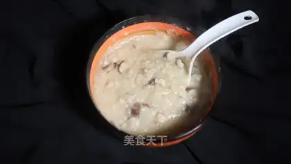 Porridge of mushrooms