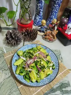 Onion cucumbers