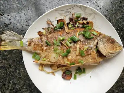 Dry seafish