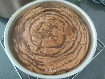 Ten inches of zebra cake