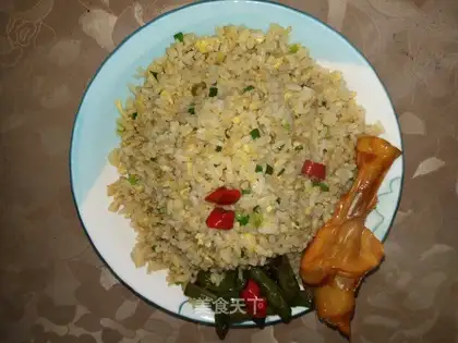 Gold egg fried rice