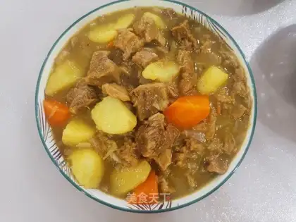 Curry beef