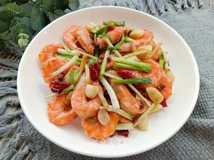 Spicy shrimp