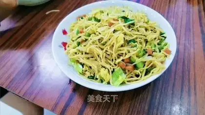 Homemade egg noodles
