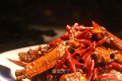 Spicy duck wings