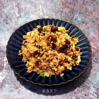 Weenie egg fried rice