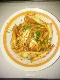 Ham sausage spicy pastry