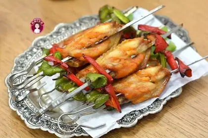 Beer roasted wings