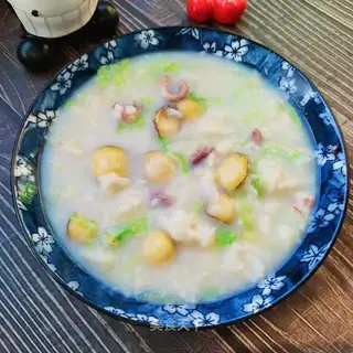 Abalone seafood soup
