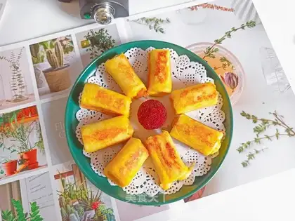 Cheese sausage toast