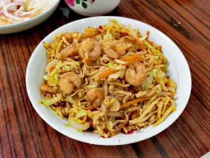 Five-shrimp noodles