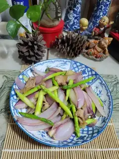 Pork onions