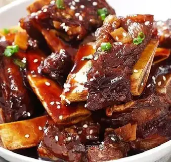 Red burn ribs