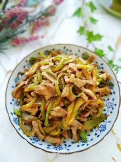 Chili fried meat