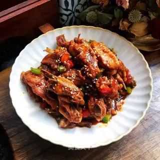 Garlic chicken wings