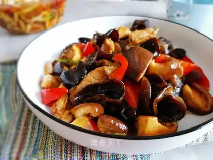 Fried mushrooms