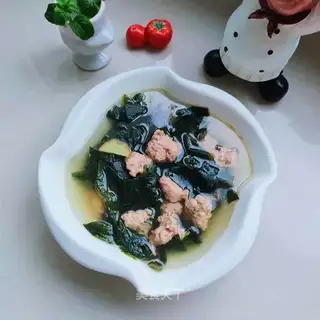 Soup with raisin