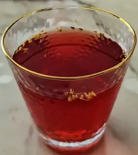 Homemade plum soup