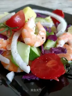 Potato shrimp salad