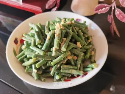 Sesame sauce, bean horns