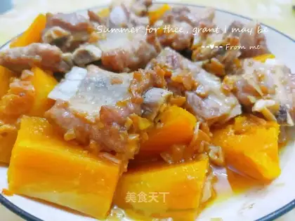 Pumpkin's evaporated ribs