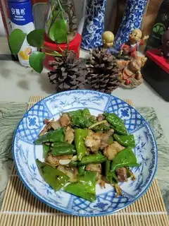 Chili fried meat