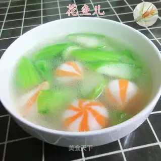 Krabpaste melon soup