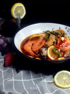 A little seafood