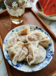 A radish dumpling