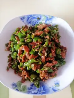 Chili fried meat