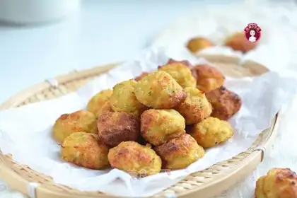 Low-fat chicken tofu balls