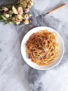 Black pepper willow pasta