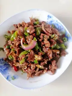 Fried beef