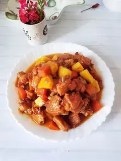 Pineapple chicken wings