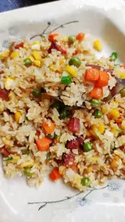 Sausage egg fried rice