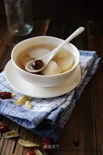 Yam and lily syrup