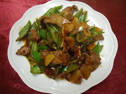chili fry meat