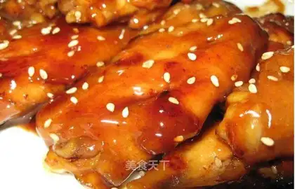 Rock sugar chicken wings
