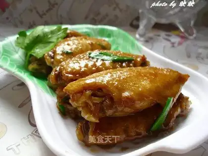 Orange Beer Chicken Wings